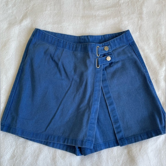 Vintage skort made in England blue Pusser’s British West Indies medium 1980s - Picture 1 of 5